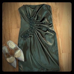 Xscape strapless formal dress 4